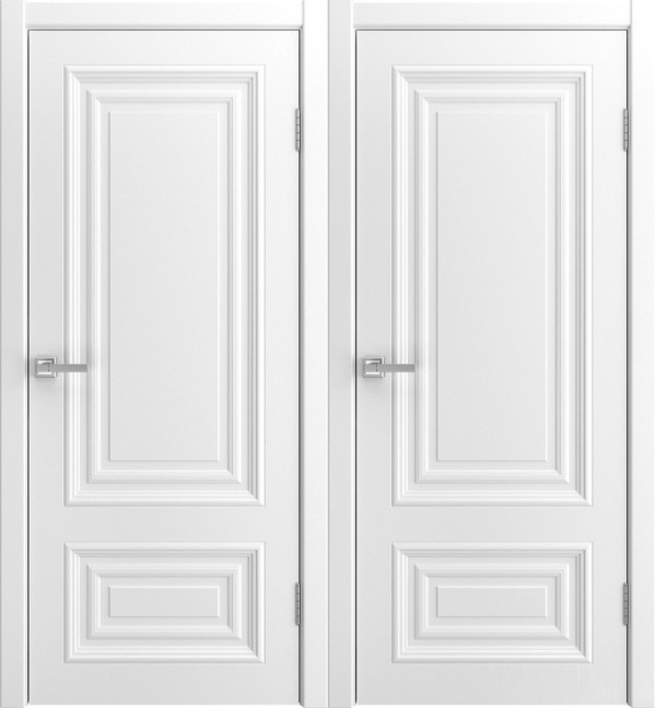 Межкомнатная дверь Ульяновская Альберо-2 эмаль белая